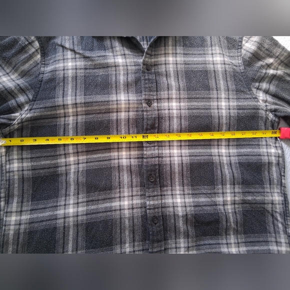 Hollister 100% Cotton Smokey Grey Flannel - Picture 10 of 12